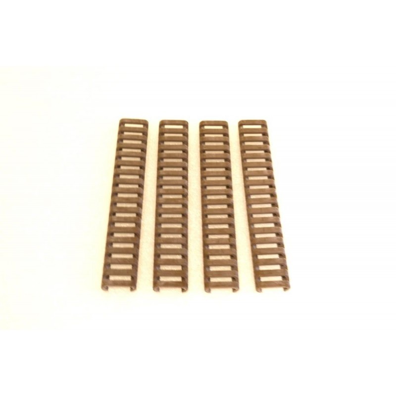 KG 7" Ladder Rail Covers Set of 4 FDE