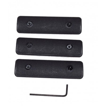 KG 4" Keymod Covers Set of 3 Black