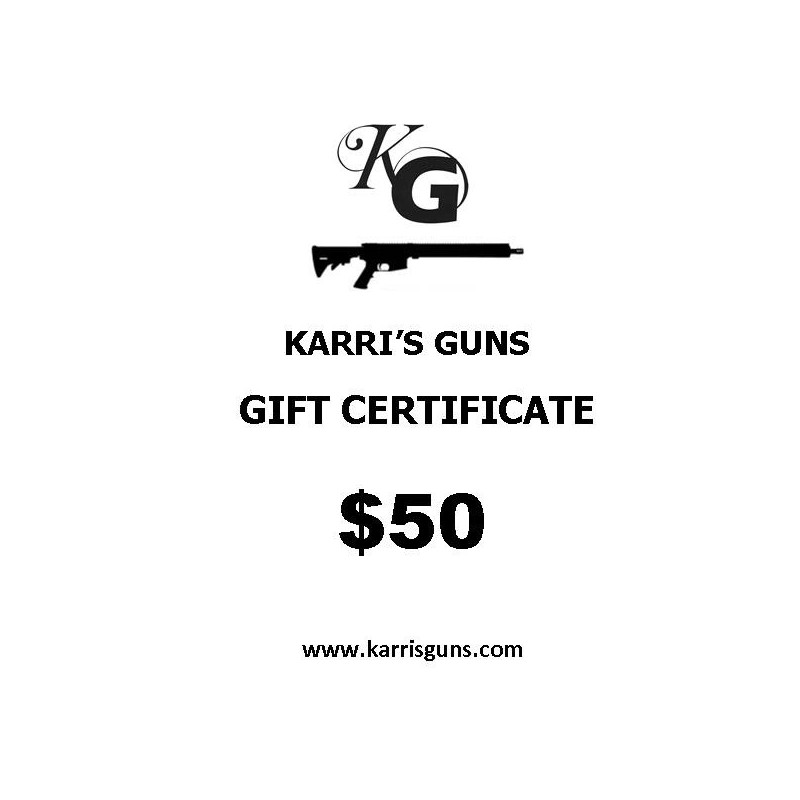 Gift Certificate - $50