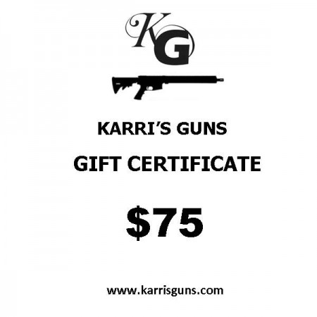 Gift Certificate - $75