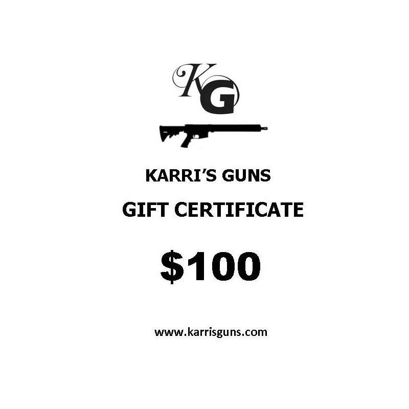Gift Certificate - $100