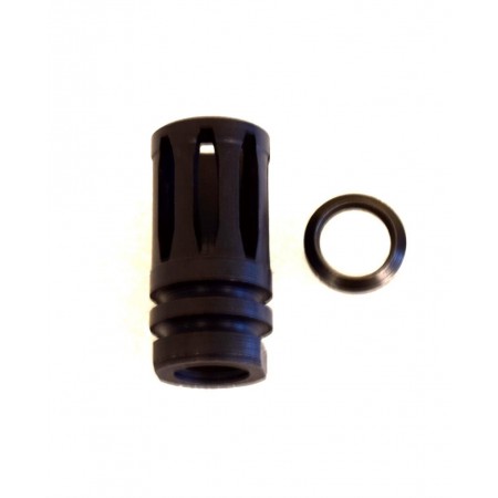 9mm Flash A2 Hider For AR 9mm Rifles 1/2x36 Thread with Crush Washer