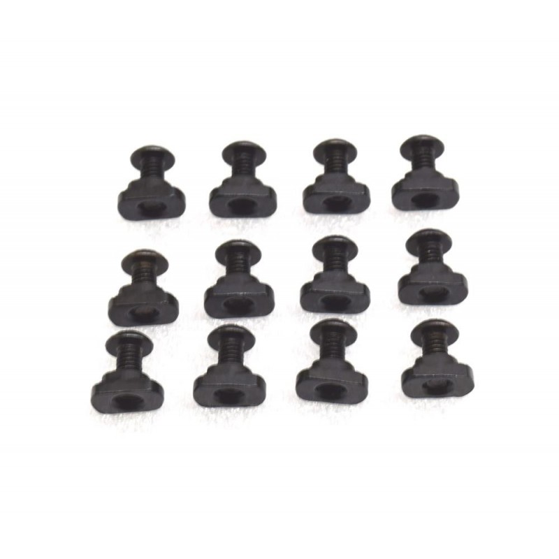 M-Lok Screws with T-Nut 12 Pack