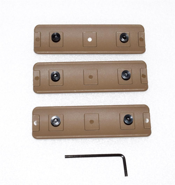 KG 4" Keymod Covers Set of 3 Tan - Image 3