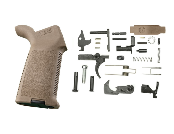KG AR15 Enhanced Magpul Lower Parts Kit LPK FDE