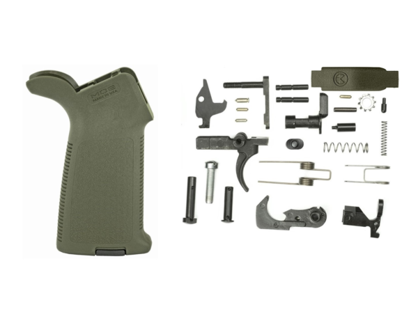 KG AR15 Enhanced Magpul Lower Parts Kit LPK OD Green