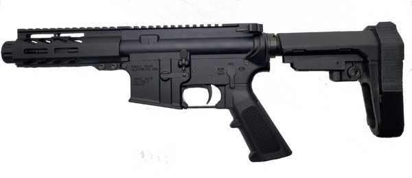 Konza Guns Micro Baba Yaga 7.62x39 5" Pistol w SB3 Tactical Brace - Image 4
