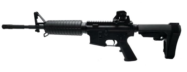 Konza Guns Sentry Rear Sight 14.5" 5.56 M4 Pistol W SB Brace - Image 4