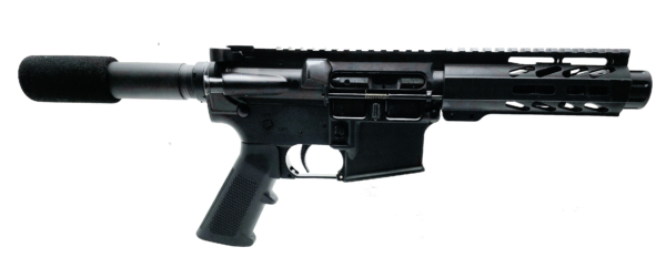 Konza Guns Micro Mayhem 5.56 Blackout 5" Pistol W Flash Can - Image 3
