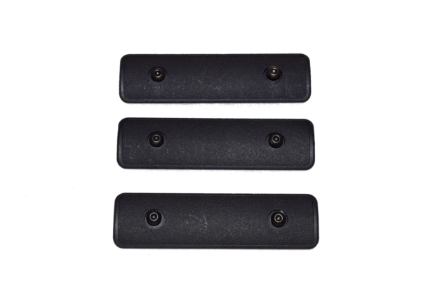 Add M-LOK 4" Rail Cover Set of 3 Black