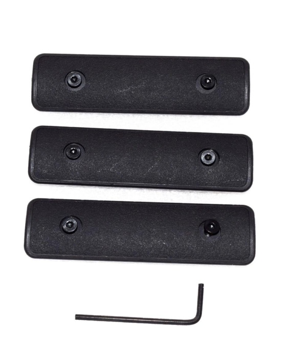 KG 4" Keymod Covers Set of 3 Black