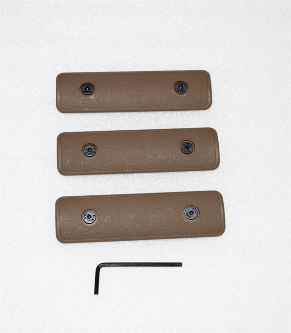 KG 4" Keymod Covers Set of 3 Tan
