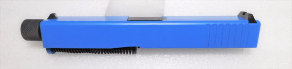 KG Complete 9mm Slide for Glock 19 Gen3 Cerakote NRA Blue Blem - Image 3