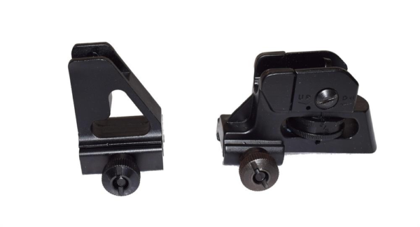 Low Profile Rail Height Front and Rear Sight Set - Image 3